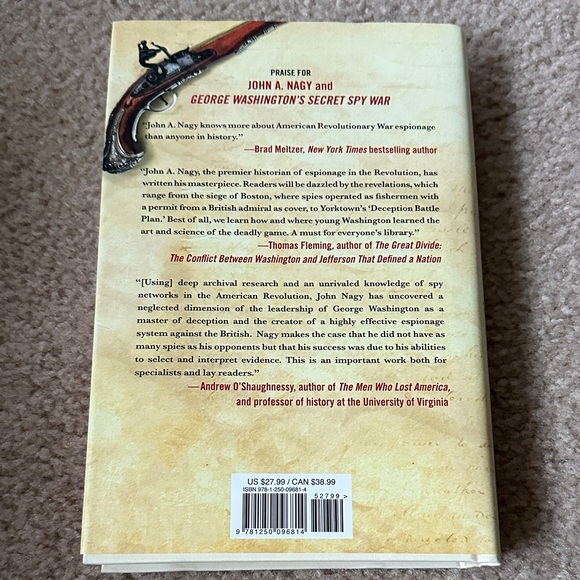 George Washington’s Secret Spy War: The Making of America’s First Spymaster book - Picture 2 of 2